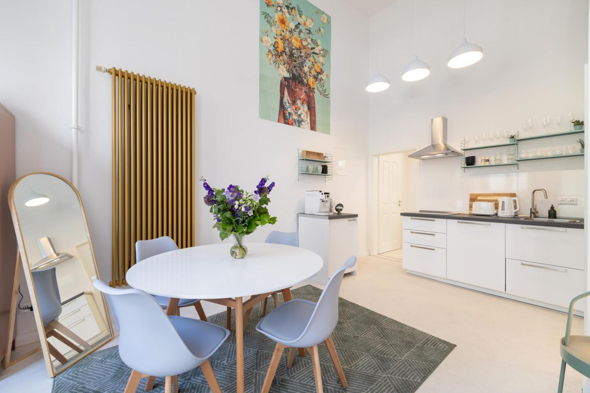 Great 2-Room Loft With 2 Bathrooms And 2 Kitchen Berlin Exterior foto