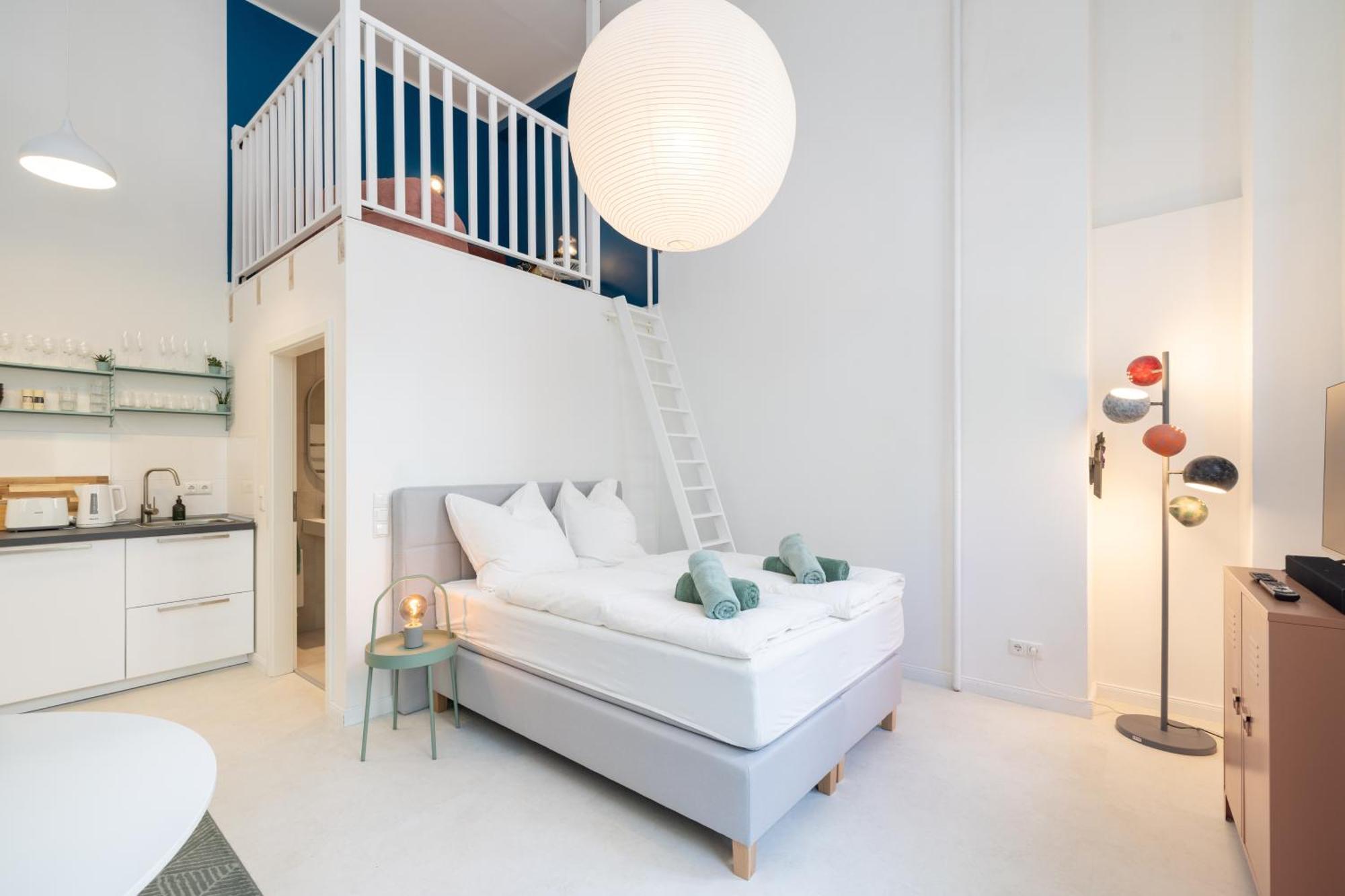 Great 2-Room Loft With 2 Bathrooms And 2 Kitchen Berlin Exterior foto